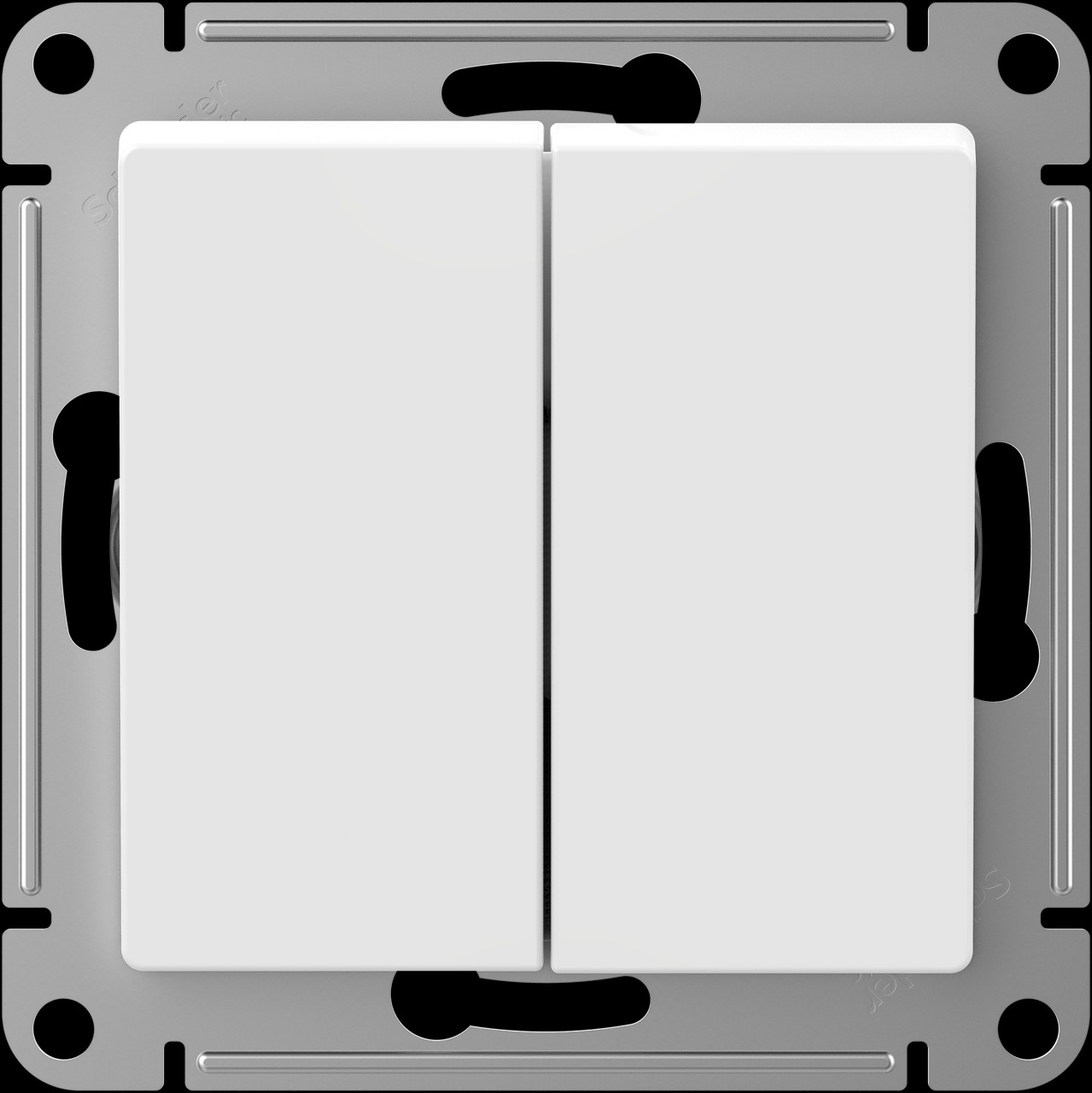 Подключение выключателя atlas design ATN440151 Выключатель Schneider Electric Atlas Design двухклавишный IP44 10АХ БЕ