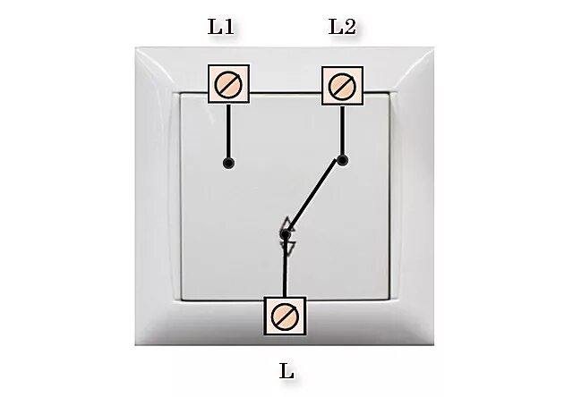 Подключение выключателя l1 l2 Как подключить выключатель - общие правила, основная схема