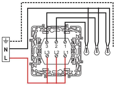 Подключение выключателя легран этика Схемы переключателей legrand