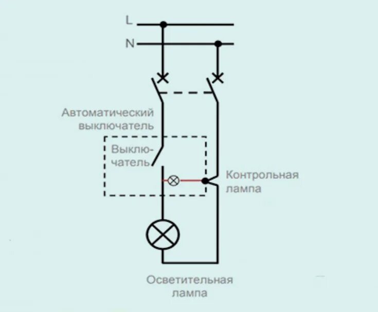 Подключение выключателя с индикацией Подключение и устранение возможных проблем при использовании выключателя с подсв