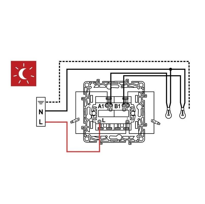 Подключение выключателя света легран с двумя клавишами Ответы Mail.ru: Двуклавишный выключатель Legrand etika схема подключения.