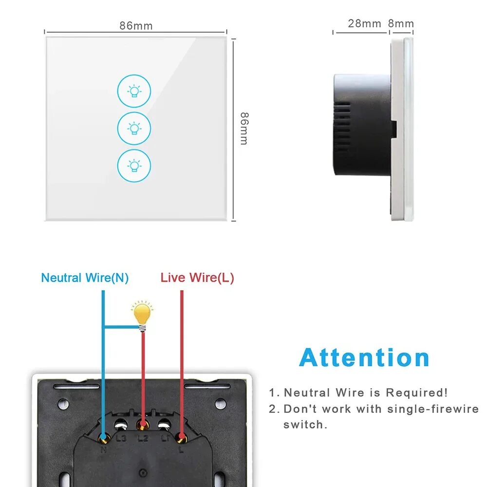 Подключение выключателя touch switch Touch switch - CormanStroy.ru