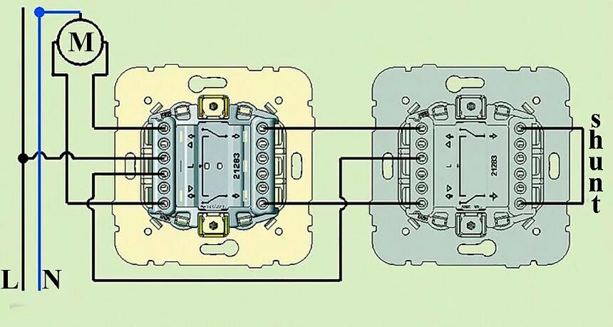 Подключение выключателя жалюзи Управление шторами: автоматические шторы и жалюзи с приводом