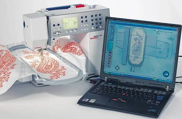 Подключение вышивальной машины к компьютеру Швейно-вышивальная машина Bernina Aurora 1405 (с вышивальным блоком) купить по х