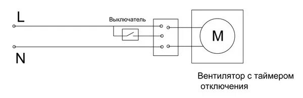 Подключение вытяжки в ванной к выключателю света: лучшие схемы и пошаговый инстр