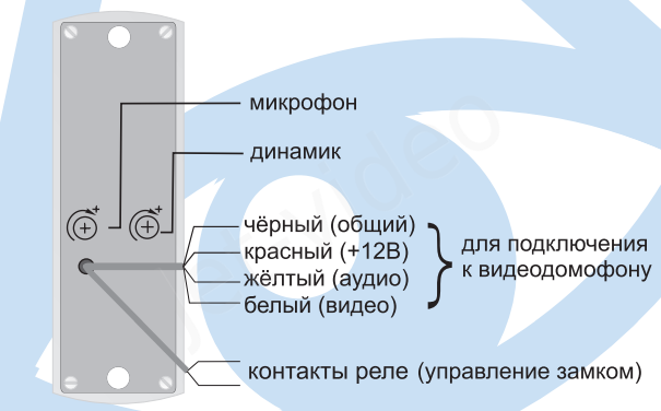 Подключение вызывной панели avc 305 AVP-506 (PAL)Вызывная панель AVP-506 (PAL) Activision Джет Групп