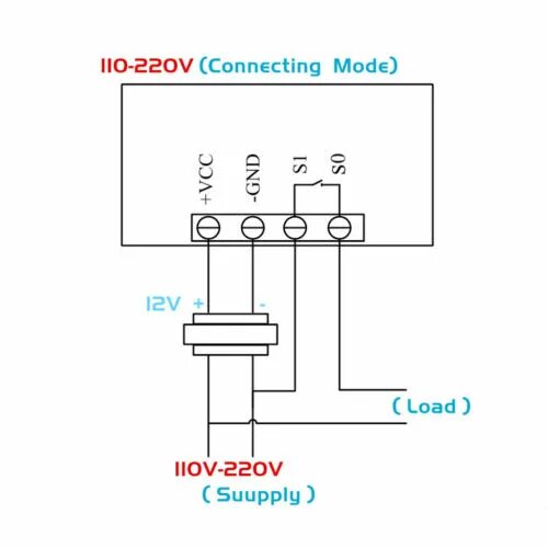 Подключение w3230 к котлу 12V LED Timing Delay Relay Module Cycle Timer Digital Dual Display 0-999 Minutes