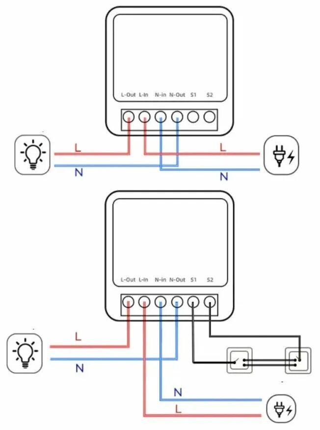 Подключение wifi реле tuya Умное Wi-Fi реле Tuya Mini 16A - работает с Яндекс Алисой - купить по выгодной ц