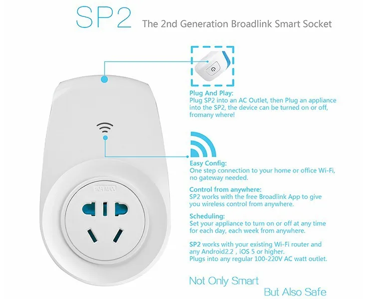 Подключение wifi розетки Broadlink RM2 RM PRO + универсальный пульт дистанционного управления WiFi ИК РФ 