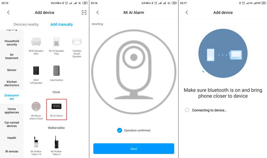 Подключение xiaomi 7 к телефону Подключение-умного-будильника-Xiaomi-в-Mi-Home Умный дом Xiaomi