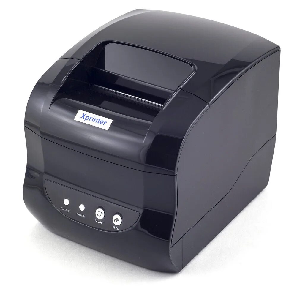 Подключение xprinter xp 365b к компьютеру Принтер для чеков Xprinter Термопринтер этикеток XP-365B, Монохромный печать, ку