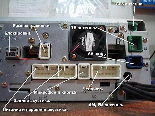 Подключение японских магнитол Делаем Aux и радио - Mercedes-Benz S-Class (W220), 3,2 л, 2002 года автозвук DRI