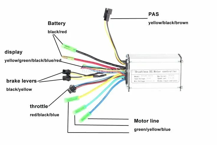 Подключение заднего фонаря электровелосипеда Amazing Bike Controller Wiring Inspiration Electrical Diagram Best Of E Electric