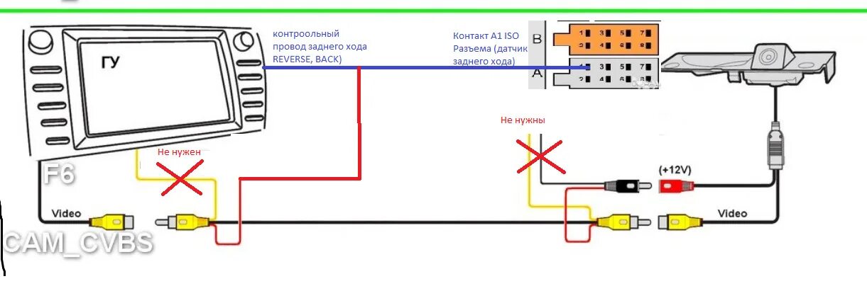 Подключение задней камера на автомагнитолу андроид Подключение камеры заднего вида (парковочной) к Андроид магнитоле, без подключен