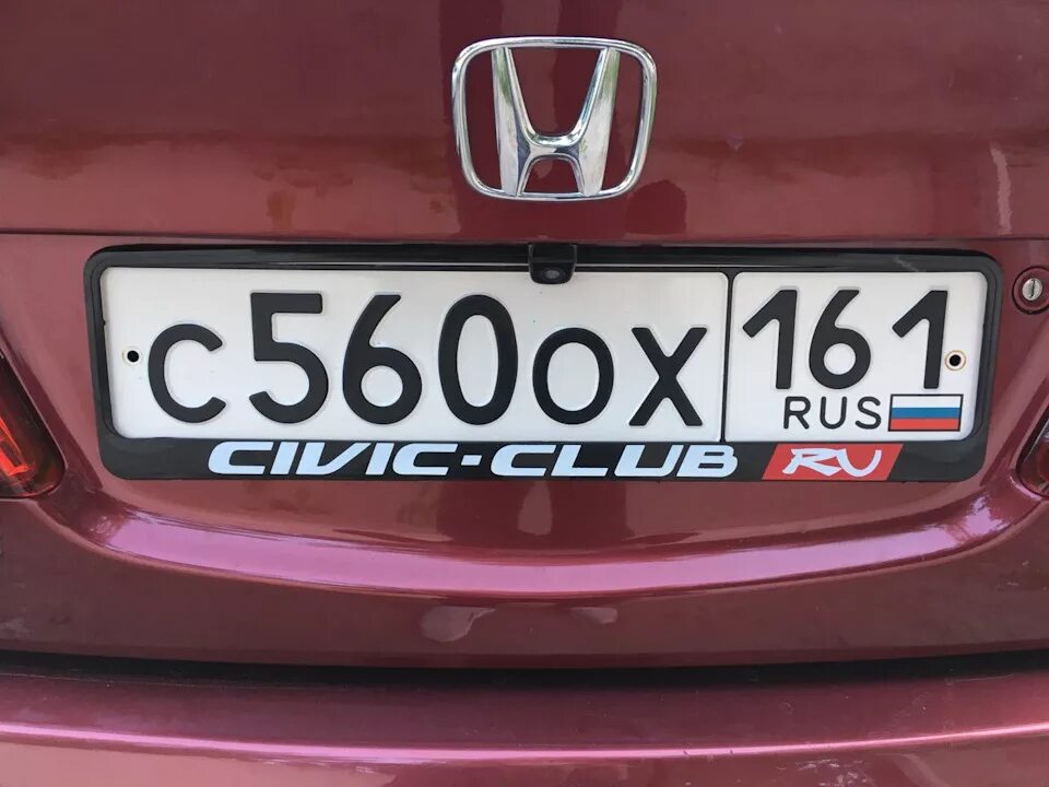 Подключение задней камеры хонда цивик 4д Камера заднего вида - Honda Civic 4D (8G), 1,8 л, 2008 года тюнинг DRIVE2