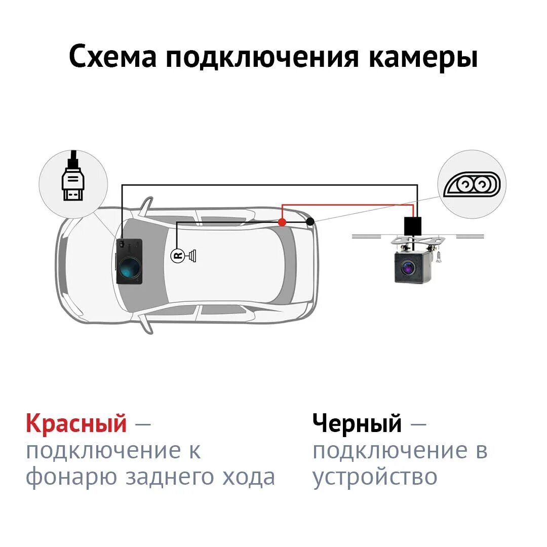 Подключение задней камеры ibox iBOX Камера заднего вида для комбо-устройства iBOX RearCam iCON 1080p - купить в