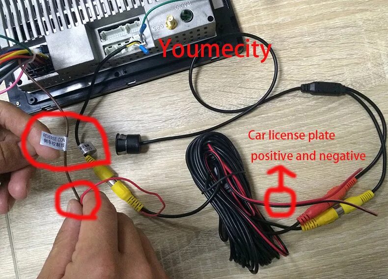 Подключение задней камеры к андроид 2 дин установка автомагнитолы 2 DIN android 6.0 - Nissan Note (1G), 1,6 л, 2010 года а