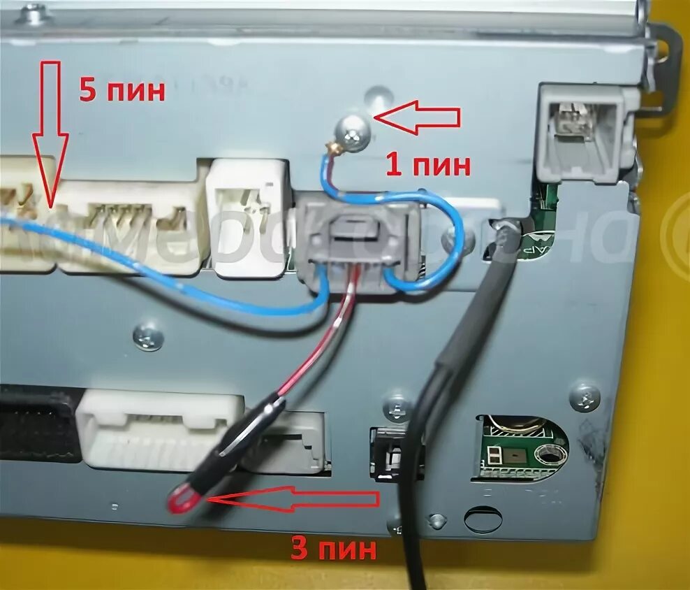 Подключение задней камеры тойота Распиновка штатной камеры тойота - YandexAuto.ru