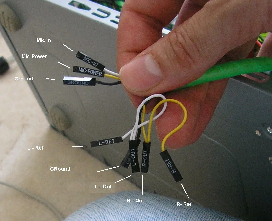 Подключение задней панели How to connect my front audio panel? - Super User