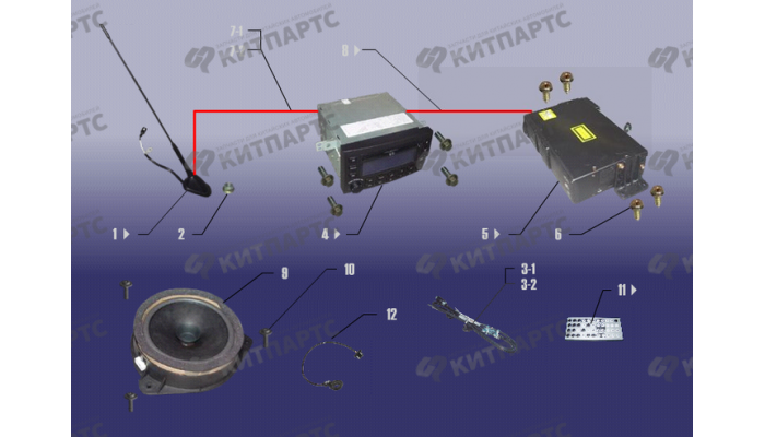 Подключение задних динамиков на черри тигго 4 Антенна A11-7903010AB от 2353 руб. для Chery Tiggo (T11) (Электрика, Аудиосистем