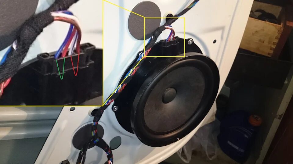 Подключение задних динамиков шкода рапид Дошлифовка автозвука или дзэн по ВЧ-динамикам - Skoda Yeti, 1,2 л, 2013 года авт