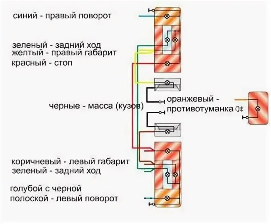 Подключение задних фонарей 2105 Ночь, улица, фонарь, патронус - Lada 21093, 1,5 л, 1999 года тюнинг DRIVE2