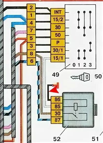 Подключение замка зажигания 2109 карбюратор Ответы Mail.ru: Провода в замке зажигания Ваз 21099