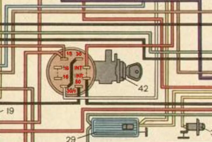 Подключение замка зажигания мтз 1221 Ответы Mail.ru: Схема подключение проводов ключа зажигания на Москвич 2140 Фото 