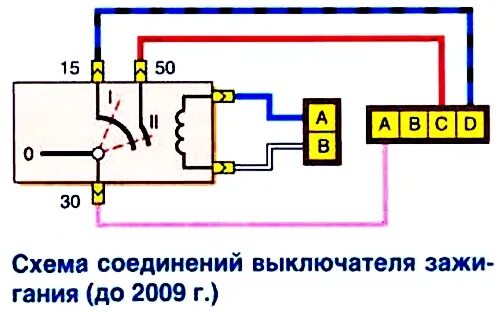 Подключение замка зажигания нива шевроле Электросхема нива шевроле 2012 года выпуска - КарЛайн.ру