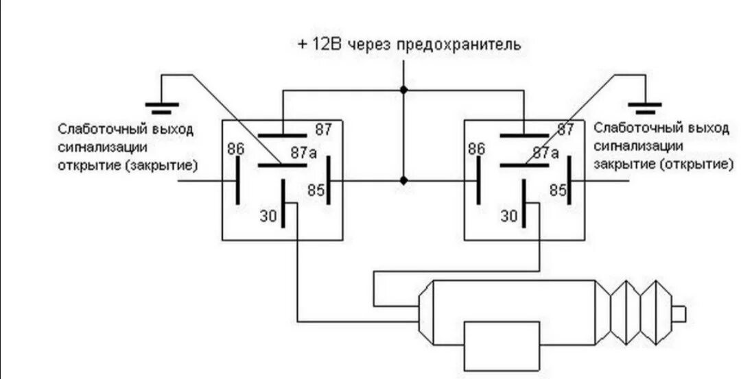 Подключение замков через реле Избавление от тросов печки, переход на САУО от приоры - Chevrolet Niva, 1,8 л, 2