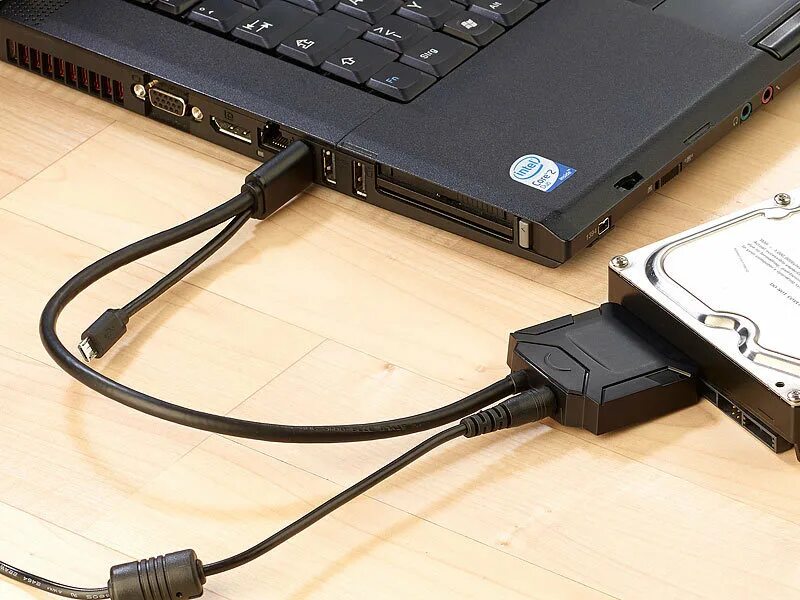 Подключение жесткого диска через usb к ноутбуку Xystec Festplatten-Adapter SATA auf USB 3.0, mit OTG-Funktion, inkl. Netzteil