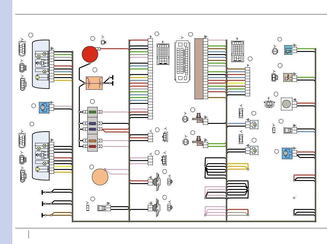 Подключение жгута ваз 315148 уаз схема электропроводки цветная - фото - АвтоМастер Инфо