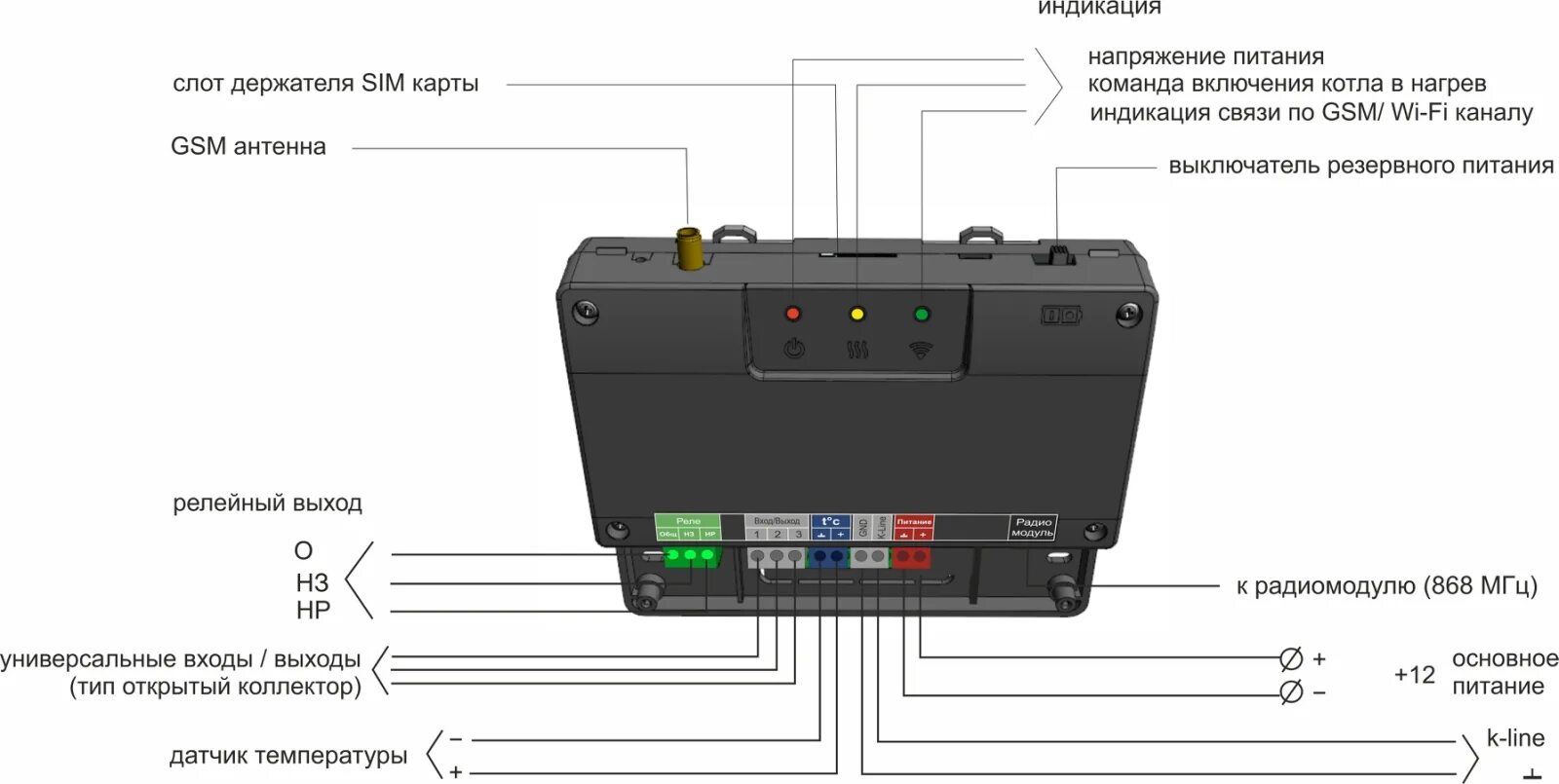 Подключение zont smart new к котлу protherm Контроллер ZONT SMART 2.0 купить с доставкой по Москве и России, низкие цены на 