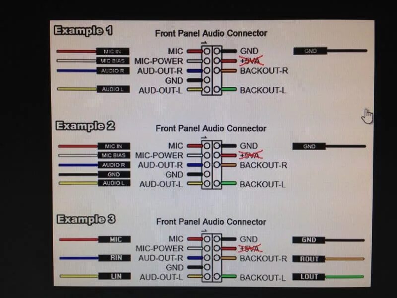 Подключение звуковой панели Распиновка передней панели: найдено 87 изображений