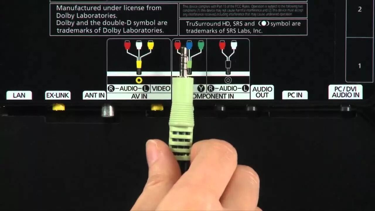 Подключения адаптера самсунг к телевизору How to Connect with Component Cables - YouTube