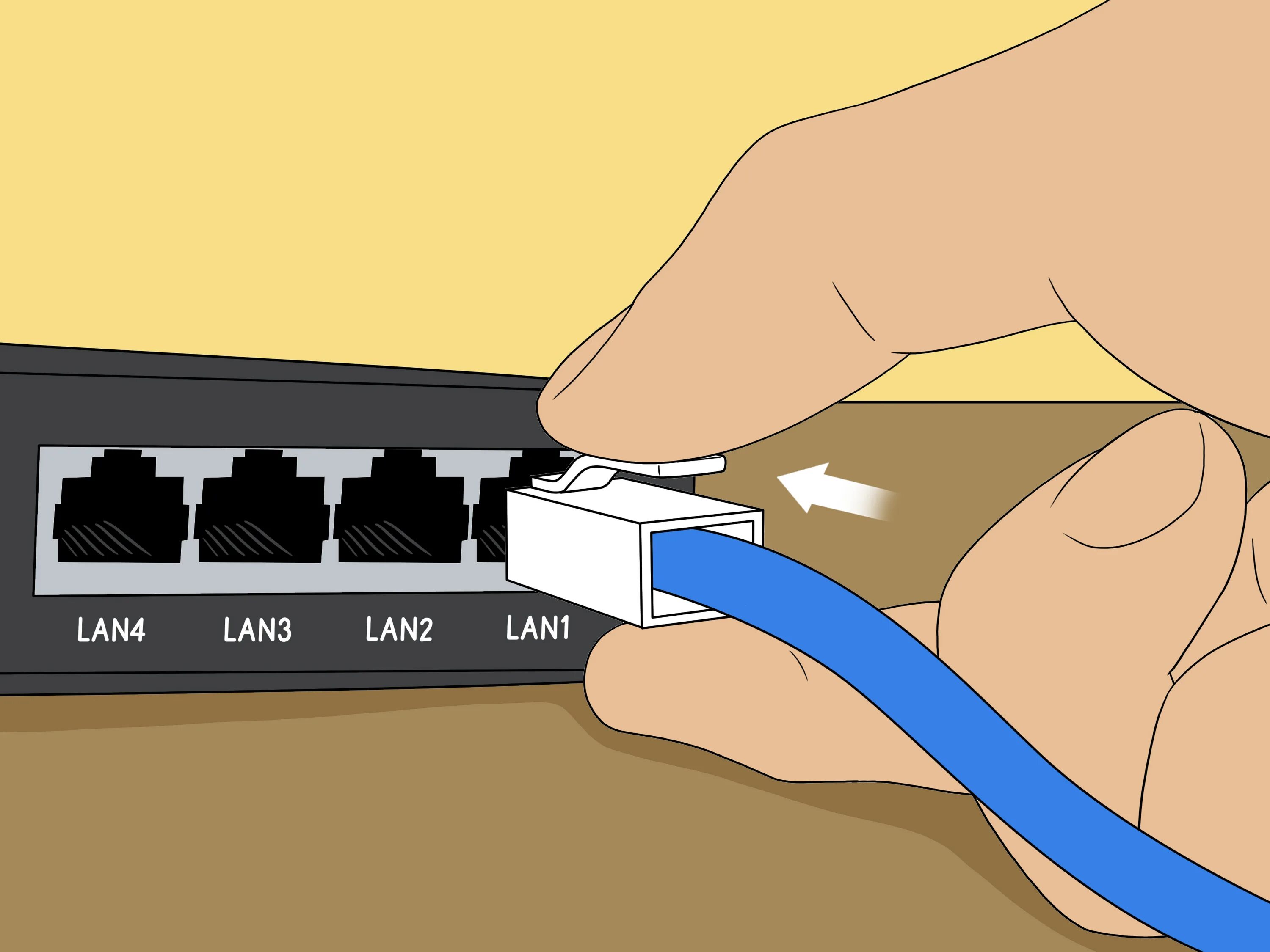 Подключения через лан How to Create an Ethernet Cable: 11 Steps (with Pictures)