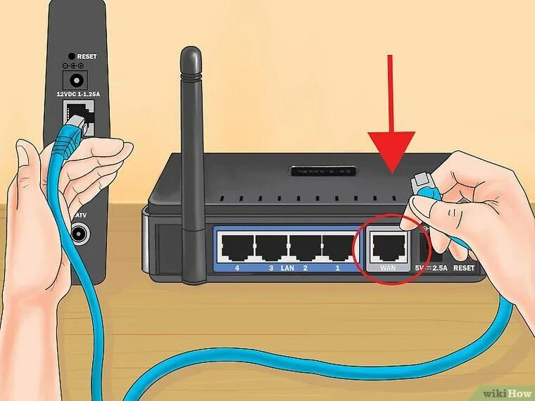 Подключения через лан Comment configurer un routeur sans fil (avec images) Hotspot wifi, Electrical ci