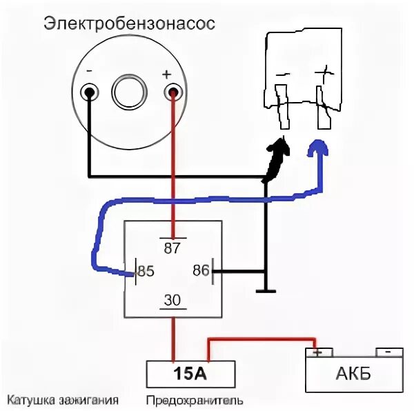 Подключения электрический бензонасос ПОСЛЕ УСТАНОВКИ. ГБО РиШЫЛ ПОСТАВИТЬ. ЭБН.для подкачки бензина - ЗАЗ 1105, 1,2 л