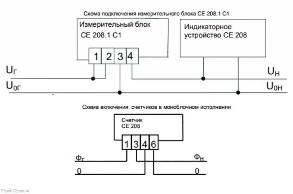 Подключения электронного счетчика Схема подключения электросчетчика скат 101