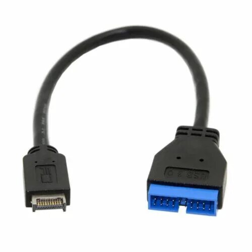 Подключения к пк usb 3 USB 3.1 Type-E Male to USB 3.0 20 Pin Female Extension Cable Adapter For ASUS eB