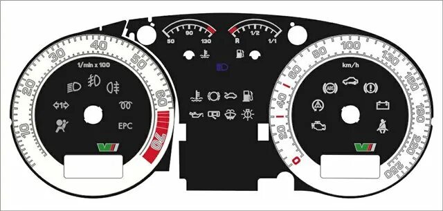 Подключения панели приборов шкода октавия тур а4 Распиновка приборной панели шкода октавия тур LkbAuto.ru