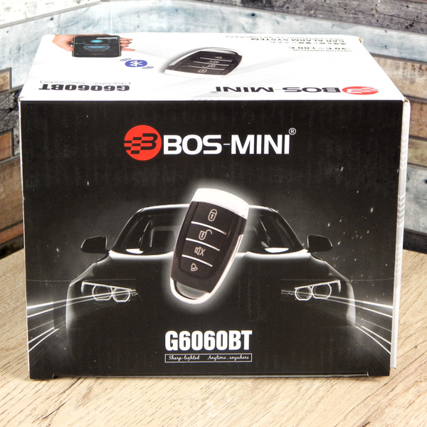 Подключения сигнализации bos mini pke386 Автосигнализация BOS-MINI Z6099BT купить по выгодной цене в интернет-магазине OZ