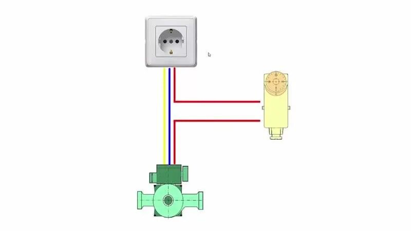 Подключения термостата к насосу Термостат для циркуляционного насоса отопления: автоматика и схема, терморегулят