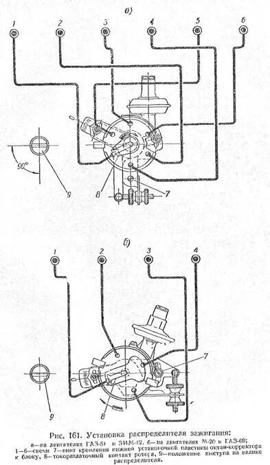 Подключения зажигания газ 52 Установка зажигания - Сайт о старых автомобилях и ретро технике