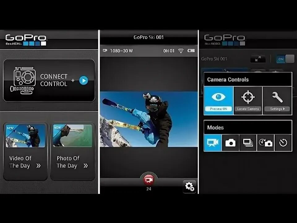 Подключить го про как веб камеру GoPro VR App for Android & iOS - YouTube