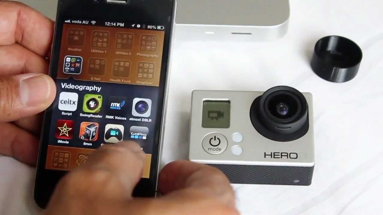 Подключить гоу про как веб камеру GoPro Hero3 WiFi Connectivity with iPhone and Android Google Nexus - Setup - You