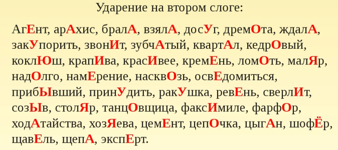 Подключит или подключит ударение как правильно Поставь ударение в словах: ВПР 4 класс - НАУМЁНОК