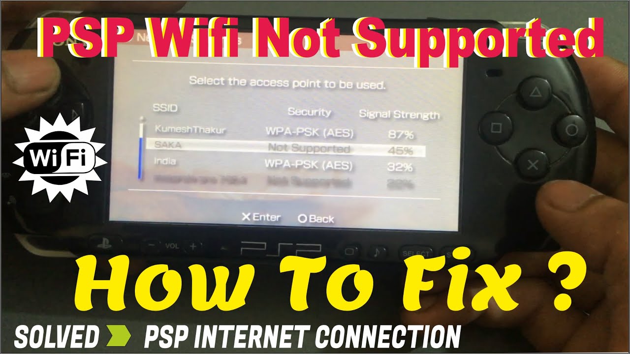 Подключить сони psp к вай фай как PSP WIFI NOT SUPPORTED FIX , psp wifi network not supported, psp connect to wifi