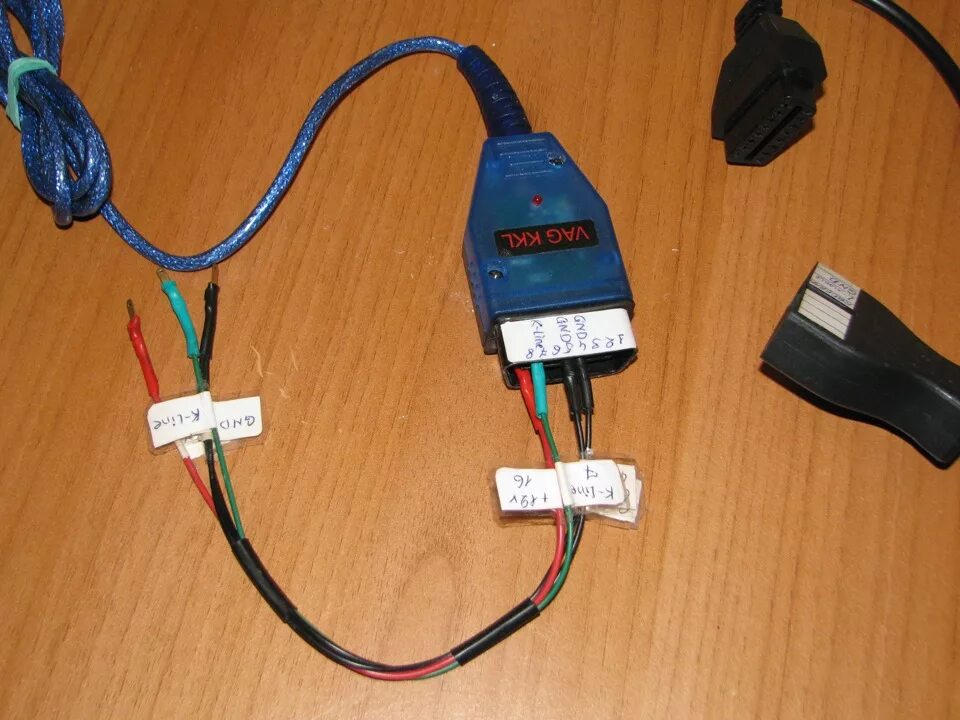 Подключить vag com 409.1 к ноутбуку как K-Line adapter - Daewoo Lanos, 1,6 л, 2008 года аксессуары DRIVE2