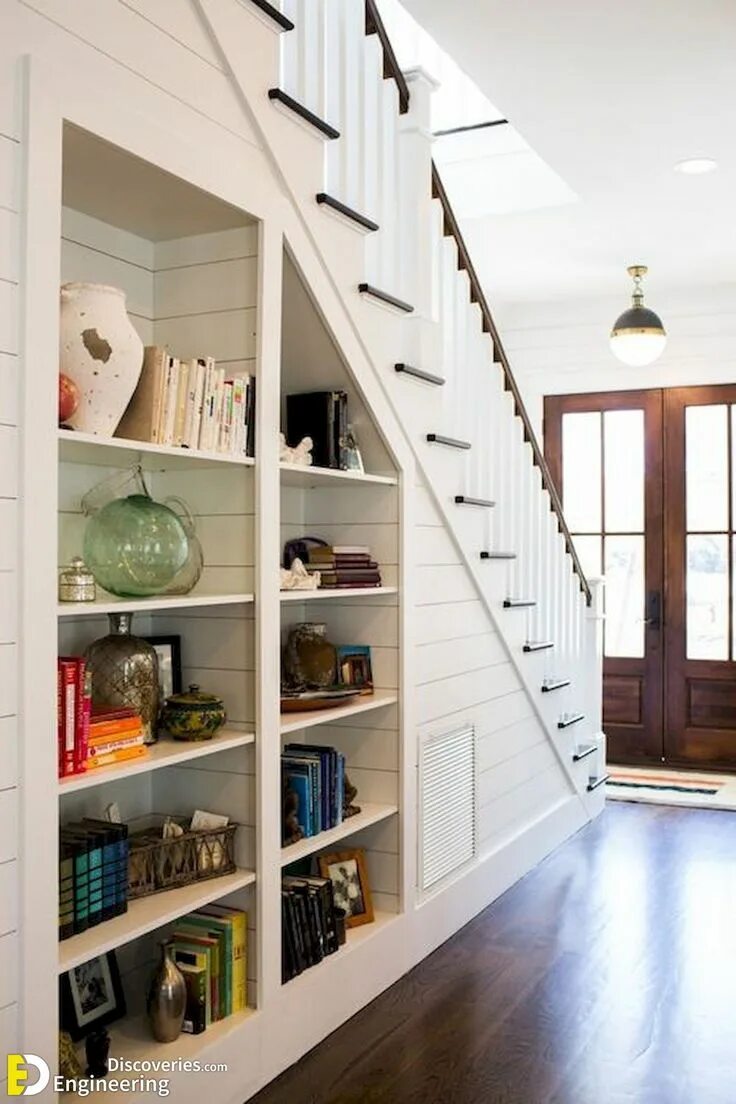 Подлестничное пространство в частном доме фото 31+ Best Under Stair Storage Ideas That You’ll Adore Staircase storage, Farmhous